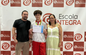 Nossos alunos foram destaque na Olimpíada Canguru de Matemática e receberam suas medalhas